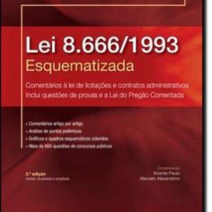 Lei 8.666/93 – Esquematizada – 2ª Edição